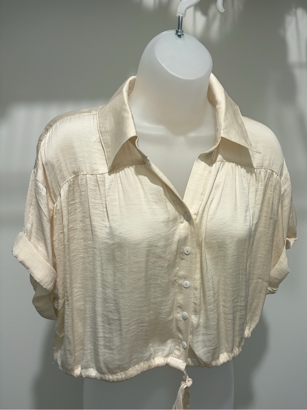EUC Cream Summer Top